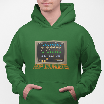 Hop Invaders Beer Pullover Hoodie