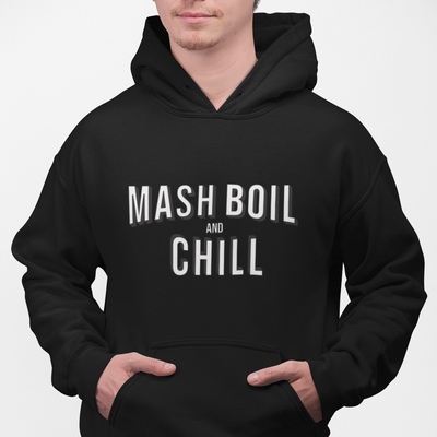 Mash, Boil & Chill Homebrew Craft Beer Pullover Hoodie