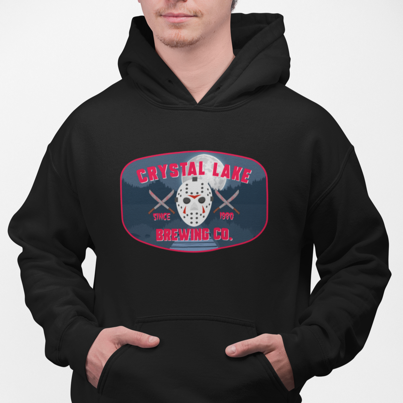 Crystal Lake Brewing Company Beer Pullover Hoodie