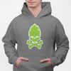 Hop Skull and Crossbones Craft Beer Pullover Hoodie