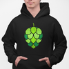 Stained Glass Hop Cone Craft Beer Pullover Hoodie