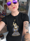 Black Brewmasters of the Universe Homebrewing T-Shirt Model Shot