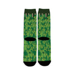 Hop-Bines Growing Craft Beer Socks featuring full hop vine graphic