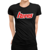 Hopps Homebrewing Craft Beer Women's Black T-Shirt