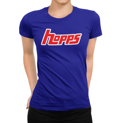 Hopps Homebrewing Craft Beer Women's Blue T-Shirt
