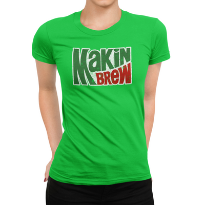 Makin' Brew Craft Beer Homebrewing T-Shirt