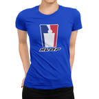 Women's ringspun cotton shirt for tailgate beer pong champions