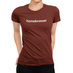 Plain homebrewer shirt for beer makers and fermentation fans