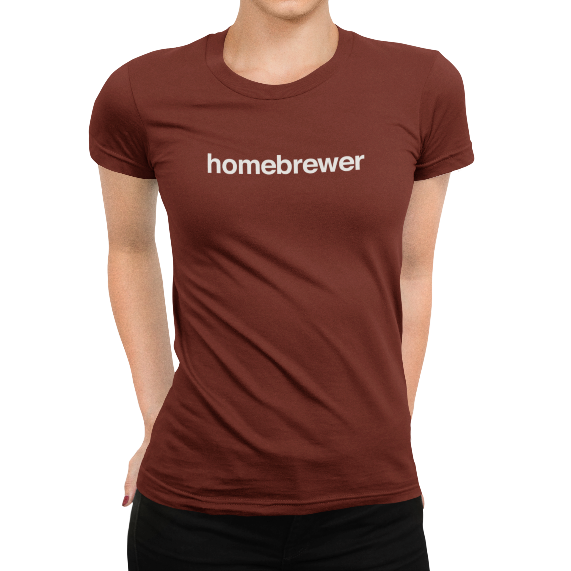 Plain homebrewer shirt for beer makers and fermentation fans