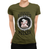 I Like My Butt Rubbed and My Pork Pulled Women's Green T-Shirt