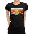 RDWHAHB craft beer women's t-shirt on black fabric