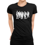 Reservoir Hops Pub Crawl Beer Black Women's T-Shirt