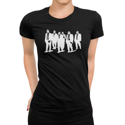 Reservoir Hops Pub Crawl Beer Black Women's T-Shirt