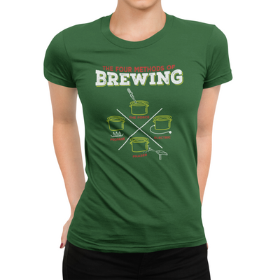 The Four Methods of Homebrewing Craft Beer T-Shirt