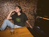 Brewing Science Beer Black T-Shirt on Model